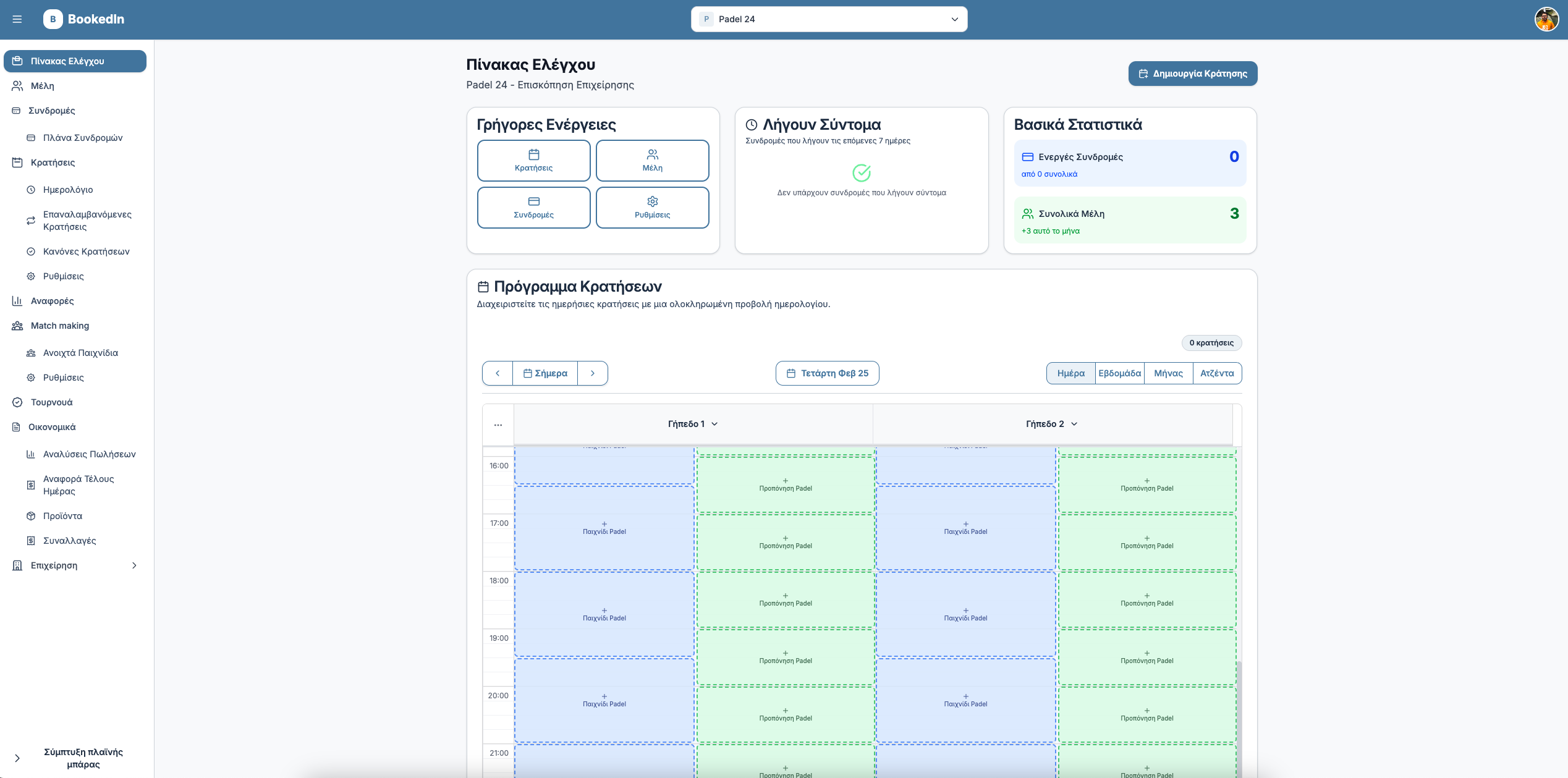 Admin Dashboard